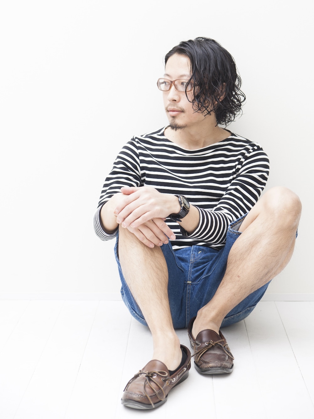 Quoddy Trail Moccasin 9 グレー デッキシューズ QUODDY TRAIL MOCCASIN BLUCHER MOCCASIN - Made in USA BLACK