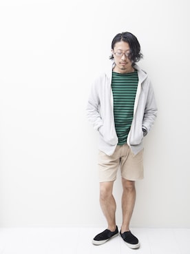 YOSHIWOさん（メンズ・171cm）の春コーディネート