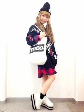 ミッツ☆さん（レディース・155cm）の冬コーディネート