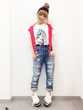 ミッツ☆さん（レディース・155cm）の春コーディネート