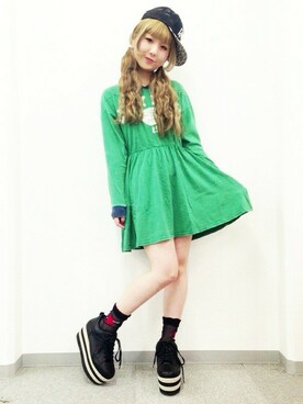 ミッツ☆さん（レディース・155cm）の春コーディネート