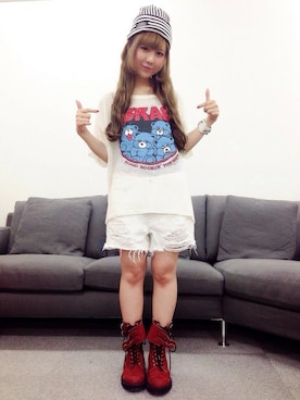 ミッツ☆さん(レディース・155cm)の春コーディネート