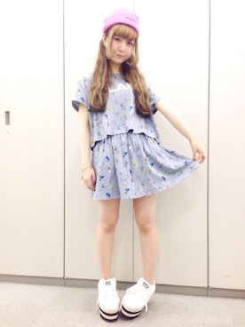 ミッツ☆さん（レディース・155cm）の春コーディネート