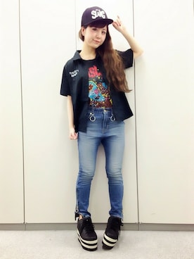 ミッツ☆さん（レディース・155cm）の春コーディネート