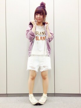 ミッツ☆さん（レディース・155cm）の夏コーディネート