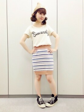 ミッツ☆さん（レディース・155cm）の夏コーディネート