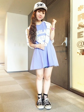 ミッツ☆さん(レディース・155cm)の夏コーディネート