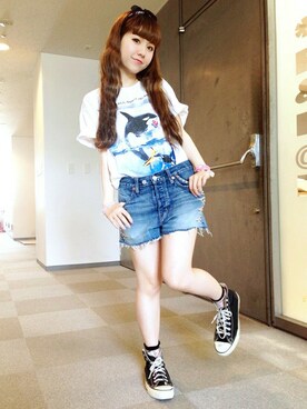 ミッツ☆さん（レディース・155cm）の夏コーディネート