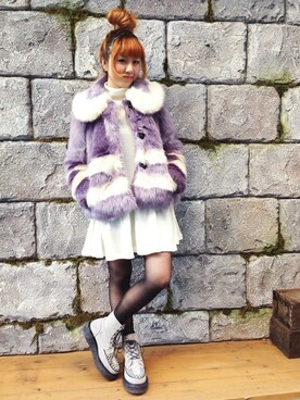 ミッツ☆さん(レディース・155cm)の冬コーディネート