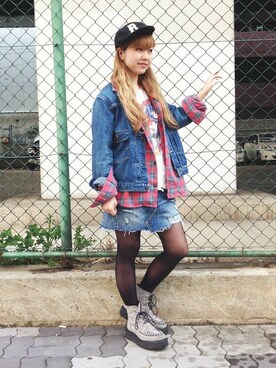 ミッツ☆さん（レディース・155cm）の春コーディネート