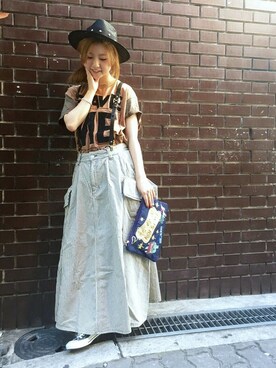 ミッツ☆さん(レディース・155cm)の夏コーディネート