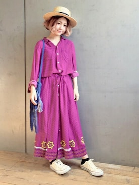 ミッツ☆さん（レディース・155cm）の春コーディネート