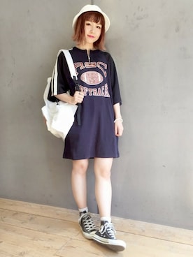 ミッツ☆さん(レディース・155cm)の夏コーディネート