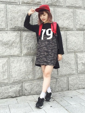 ミッツ☆さん（レディース・155cm）の夏コーディネート