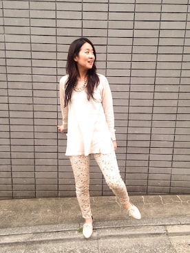 「Furryrate（ファーリーレート）のアイテム」を使った、ちーさんさん（レディース・161cm）の春コーディネート