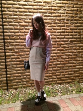 「ショルダーBAG」｜sa__yaさん（レディース・152cm）の春コーディネート