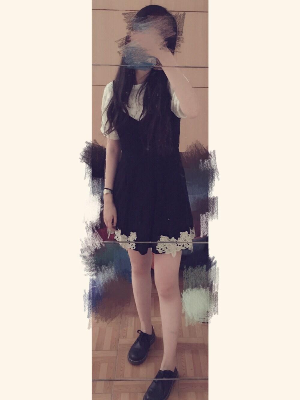 「hotwindのアイテム（トップス、ホワイト系）」を使った、seriloさん（レディース・164cm）の秋コーディネートの1枚目の写真