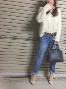 「DRWCYS（ドロシーズ）のアイテム（シューズ）」を使った、kasumi.さん（レディース・160cm）の秋コーディネート