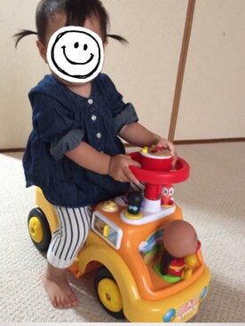 「babyGAP（babyGAP）のアイテム（トップス、ブルー系）」を使った、ma_a_saさん（レディース）の秋コーディネート