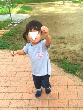 ma_a_saさん（キッズ・80cm）の秋コーディネート