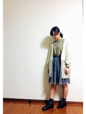 「Daniel Wellington」｜.,さん（レディース・157cm）の秋コーディネート