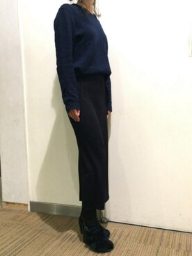 EMC リテール事業部さん(レディース・168cm)の秋コーディネート