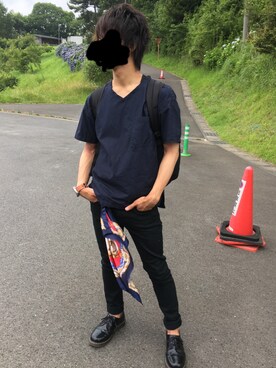 「INGNI（イング）のアイテム（財布/小物）」を使った、グレイさん（メンズ・173cm）の夏コーディネート
