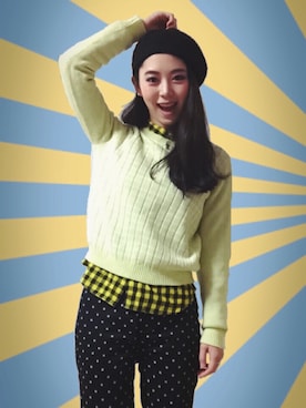 「メイクアップ」｜「アイテム（その他）」を使った、いけまいさん（レディース・160cm）の冬コーディネート