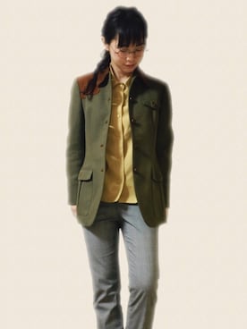 「dead stock」｜「アイテム（ジャケット/アウター）」を使った、いけまいさん（レディース・160cm）の春コーディネート