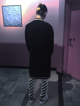 「Yohji Yamamoto（ヨウジヤマモト）のアイテム（ブルゾン）」を使った、たぐぴーさん（メンズ・182cm）の春コーディネート
