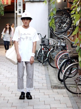 「ニューシャネル」｜田村 健一さん（メンズ・170cm）の夏コーディネート