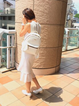 「サマンサタバサ」｜「アイテム（その他シューズ）」を使った、koyuki.90さん（レディース・164cm）の春コーディネート