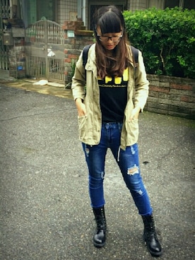 樂力嘉さんのコーディネート