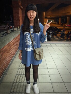 樂力嘉さんのコーディネート