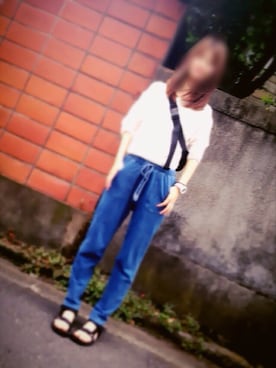 「mystic（ミスティック）のアイテム」を使った、nachanさん（レディース・170cm）の夏コーディネート