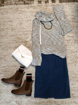 なあはな1125さん（レディース・156cm）の秋コーディネート