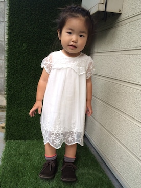 suiさん（キッズ・90cm）の夏コーディネート