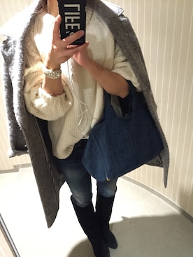 kaaae.さん（レディース・163cm）の冬コーディネート