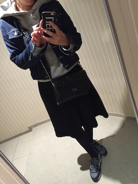 kaaae.さん（レディース・163cm）の冬コーディネート