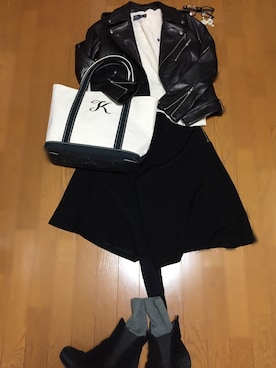 kaaae.さん（レディース・163cm）の冬コーディネート