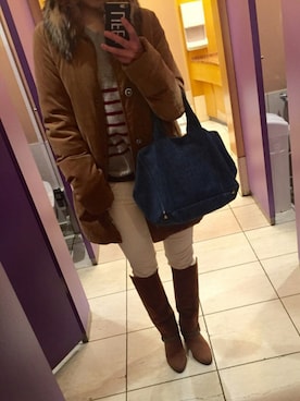 kaaae.さん(レディース・163cm)の冬コーディネート