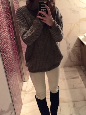 kaaae.さん(レディース・163cm)の冬コーディネート