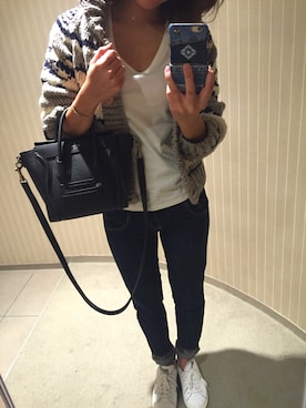 「カウチン」｜kaaae.さん（レディース・163cm）の秋コーディネート