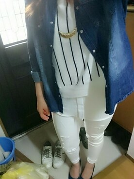 yucchiさん（レディース・158cm）の春コーディネート