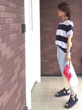 「SHAKA」｜「アイテム（財布/小物）」を使った、mayuさん（レディース・165cm）の夏コーディネート