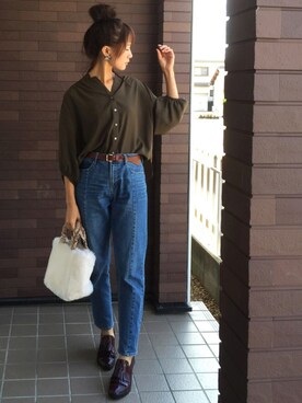 「Discoat Parisien」｜「アイテム（ブーツ）」を使った、mayuさん（レディース・165cm）の秋コーディネート