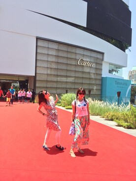 「TAI（タイ）のアイテム」を使った、ri-rinさん（レディース・152cm）の春コーディネート