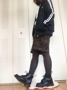 「FRED PERRY（フレッドペリー）のアイテム（その他アウター）」を使った、kururingさん（レディース・154cm）の秋コーディネート