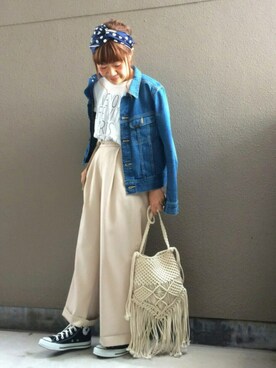 ちぃさん（レディース・153cm）の春コーディネート