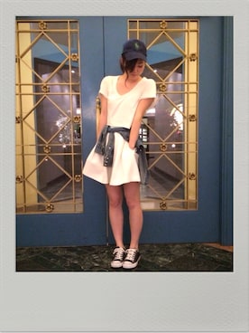 ラルフ　白スカート POLO RALPH LAURENのアイテムを使った「白スカート」の人気